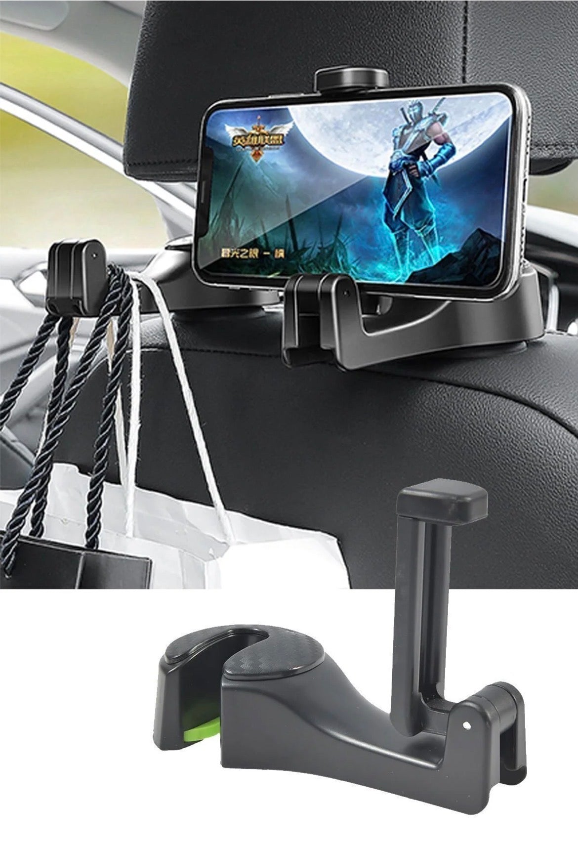 4.Araba Koltuk Arkası Telefon Tutucu Askılık