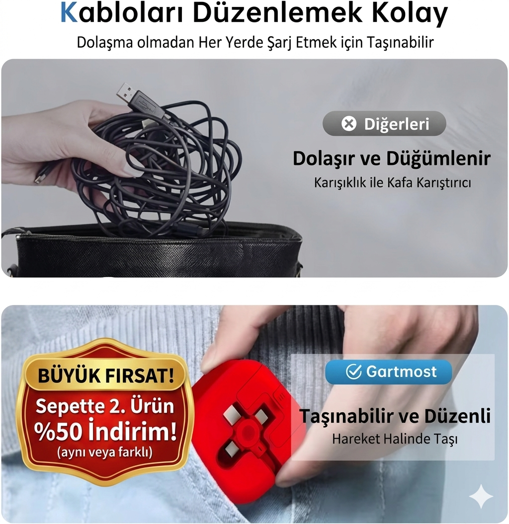 4. Multifonksiyon Şarj Standı